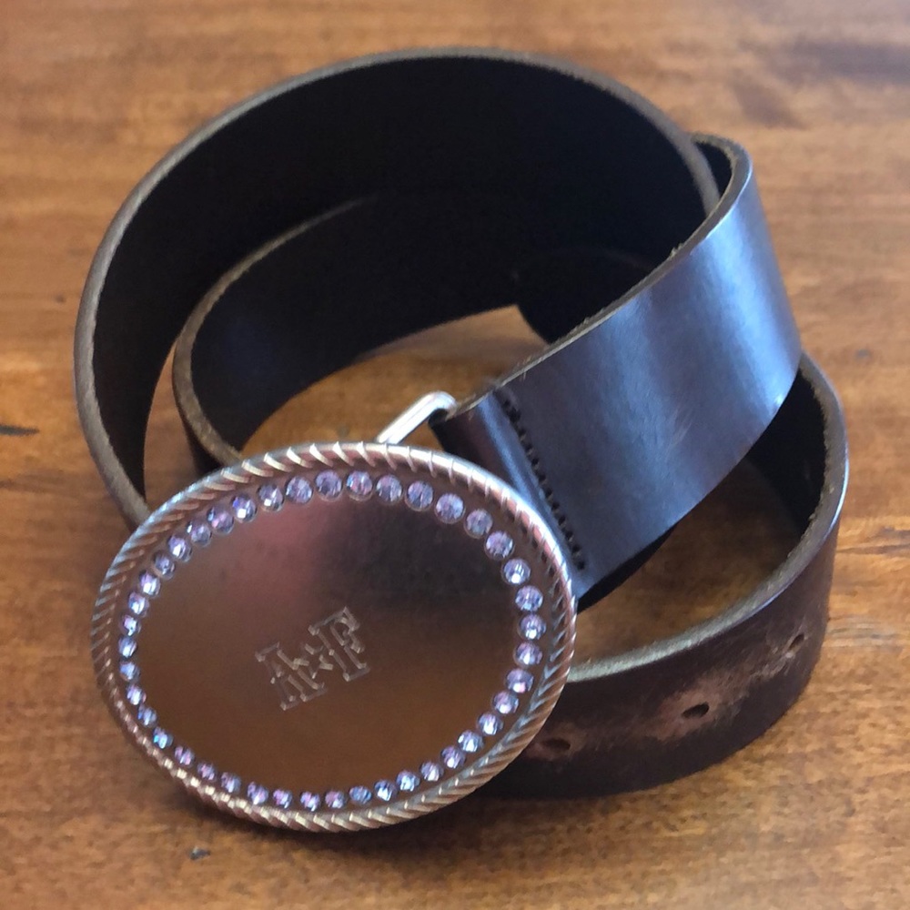 Vintage Abercrombie & Fitch Leather Belt
